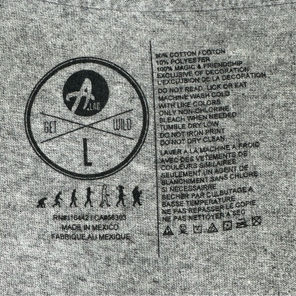 A-Lab Trill and Turnt T-Shirt - Mens Size Large - Picture 4 of 5